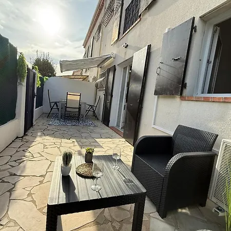 Apartmán 06cp - Beautiful T2 Super Equipped With Terrace Villeneuve-Loubet