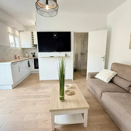 06cp - Beautiful T2 Super Equipped With Terrace Villeneuve-Loubet