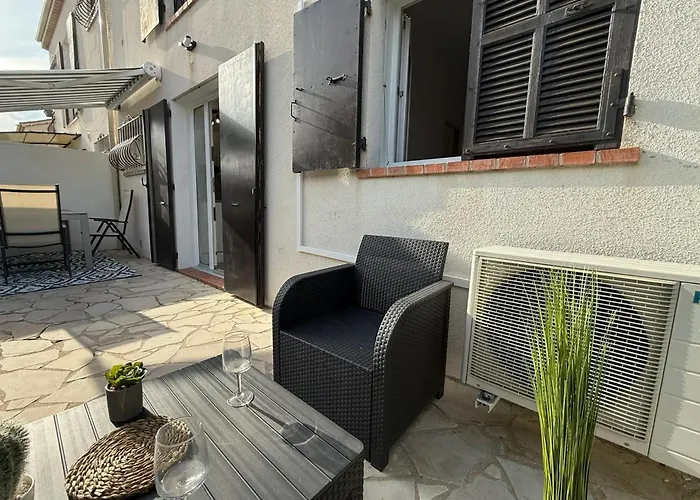 アパート 06cp - Beautiful T2 Super Equipped With Terrace ヴィルヌーヴ・ルベ